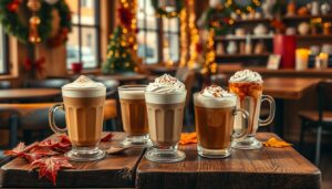 Seasonal coffee delights, recipes for seasonal drinks